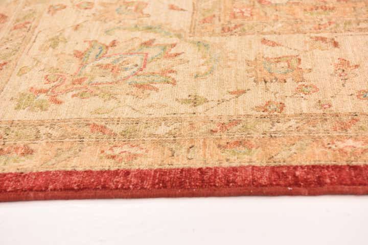 8' 4 x 11' 2 Hand Knotted Peshawar Ziegler Rug