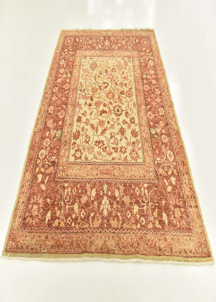 6' 8 x 8' 1 Hand Knotted Peshawar Ziegler Rug