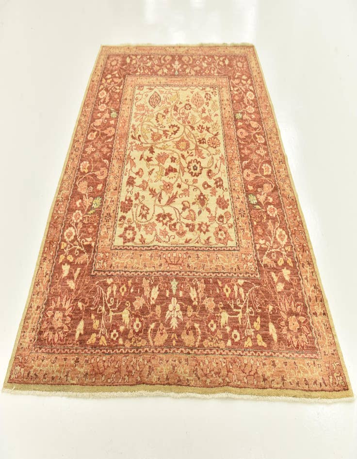 Detail image of 6' 8 x 8' 1 Hand Knotted Peshawar Ziegler Rug