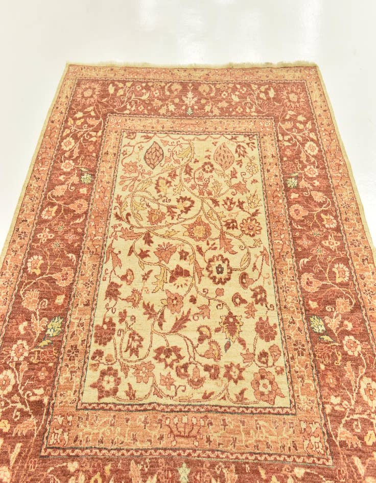 Detail image of 6' 8 x 8' 1 Hand Knotted Peshawar Ziegler Rug