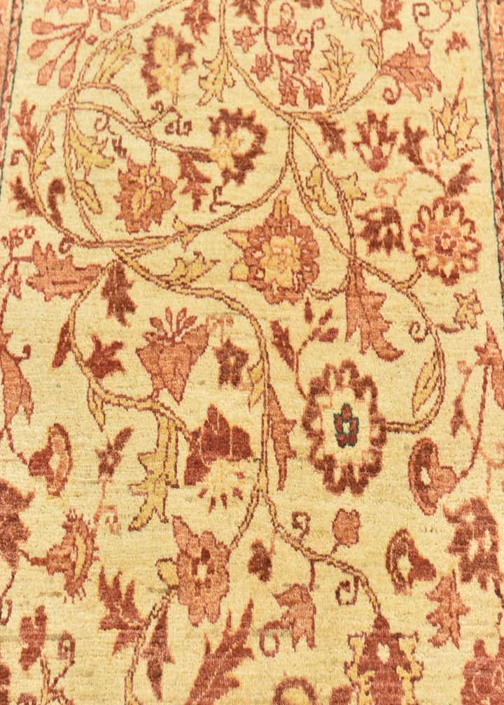 6' 8 x 8' 1 Hand Knotted Peshawar Ziegler Rug