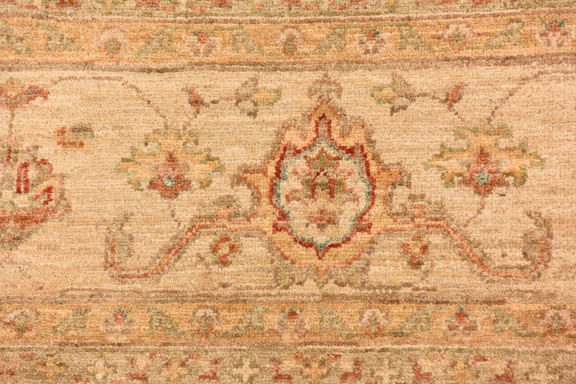 8' 7 x 9' 10 Hand Knotted Peshawar Ziegler Rug