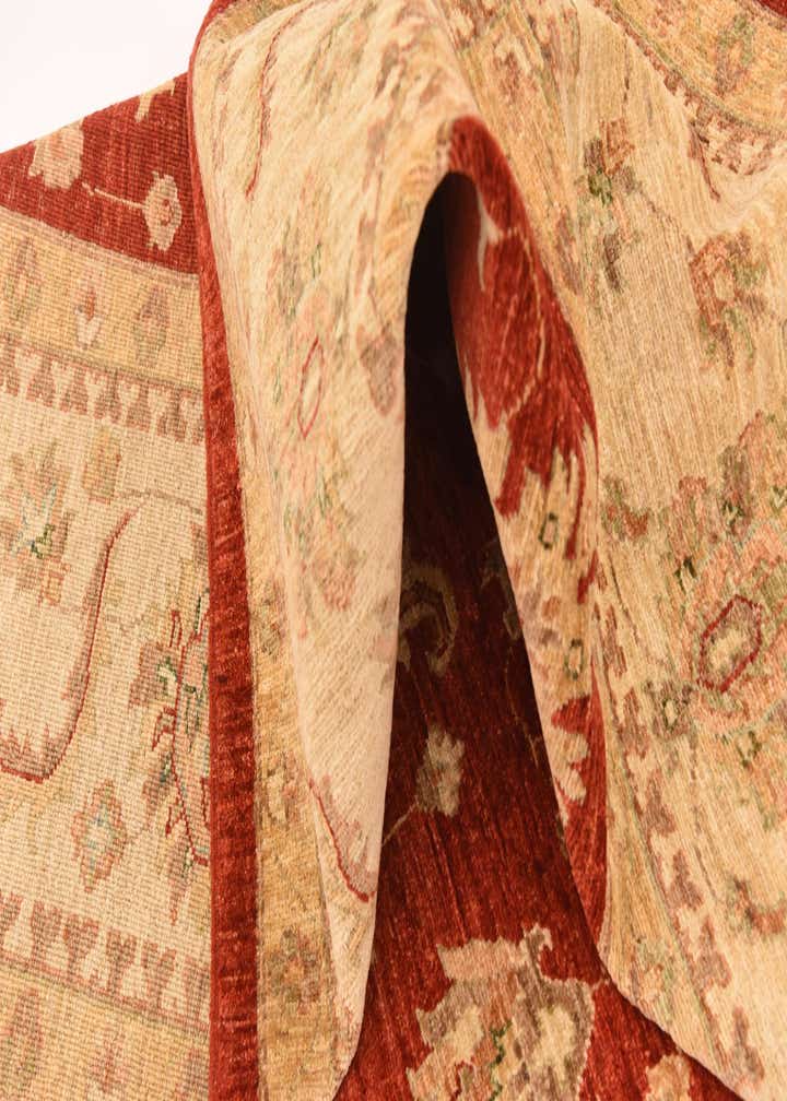 8' 3 x 9' 8 Hand Knotted Peshawar Ziegler Rug