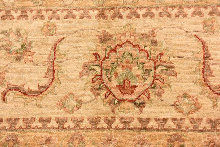 8' 3 x 9' 8 Hand Knotted Peshawar Ziegler Rug