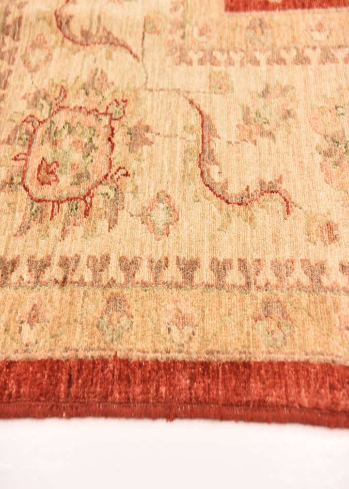 8' 3 x 9' 8 Hand Knotted Peshawar Ziegler Rug