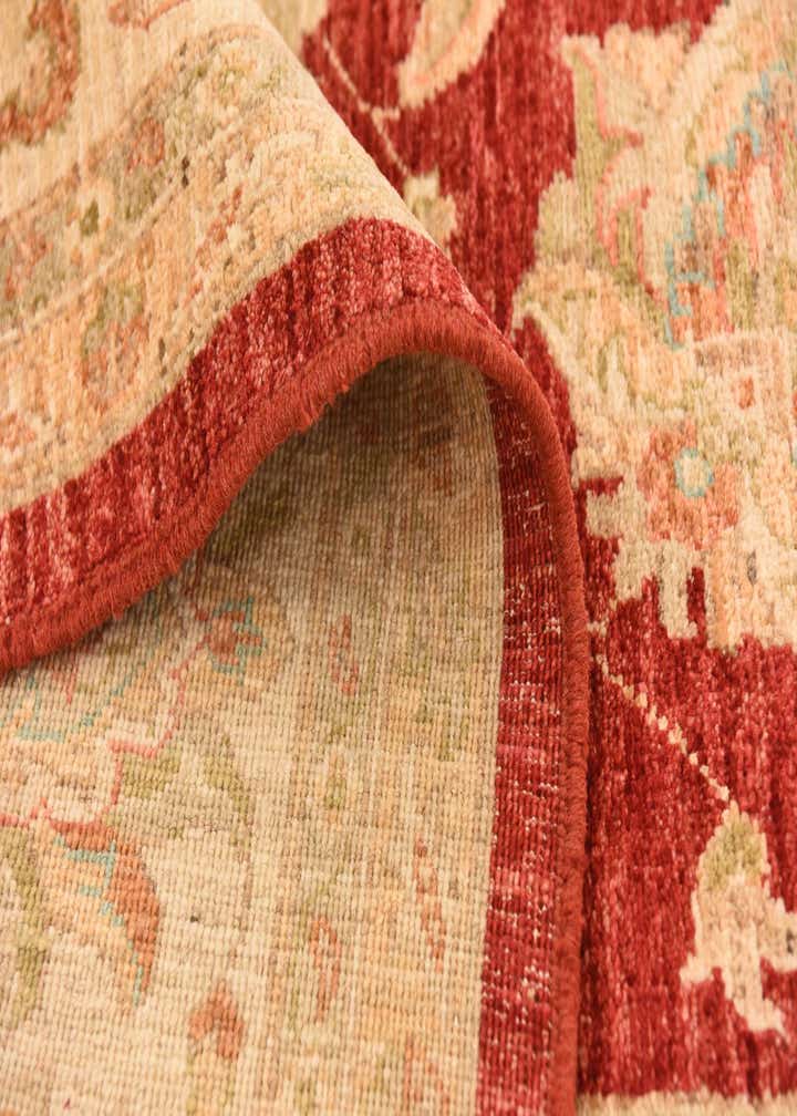 8' 5 x 9' 9 Hand Knotted Peshawar Ziegler Rug