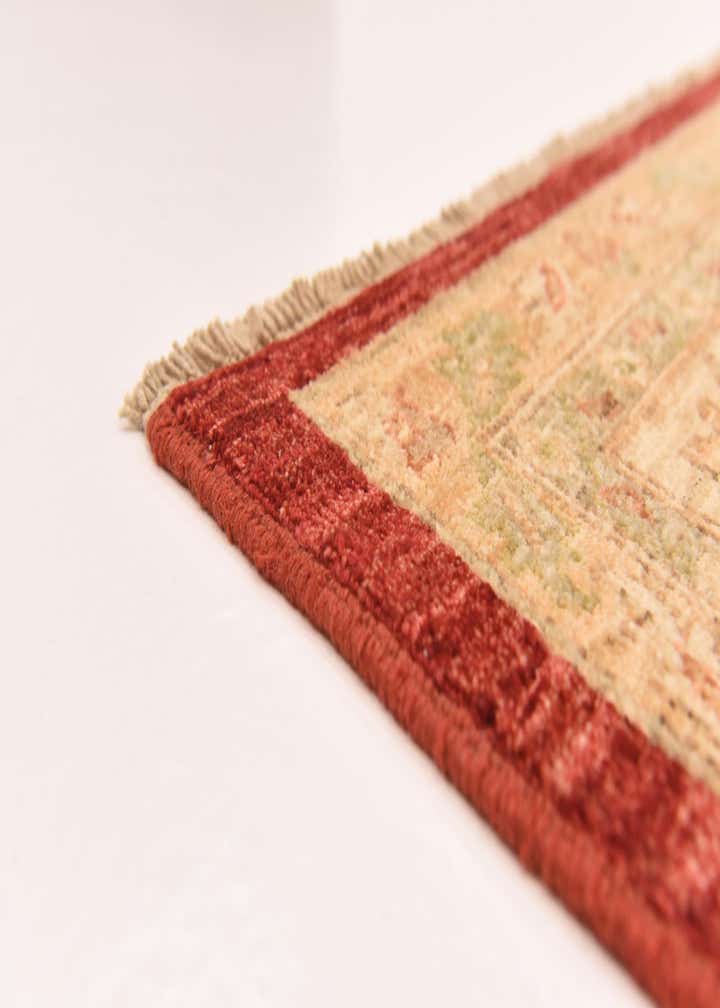 8' 5 x 9' 9 Hand Knotted Peshawar Ziegler Rug