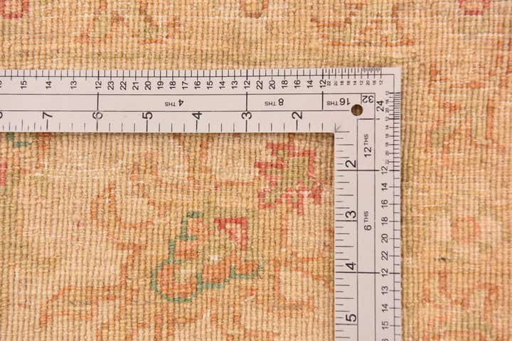 6' 10 x 9' 9 Hand Knotted Peshawar Ziegler Rug