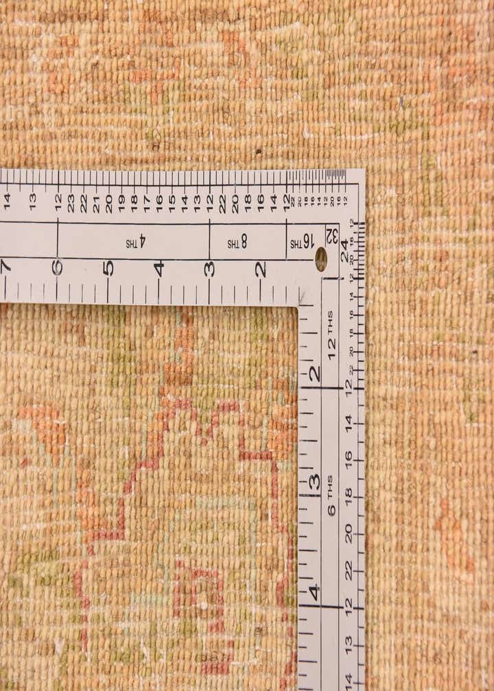 6' 6 x 9' 9 Hand Knotted Peshawar Ziegler Rug