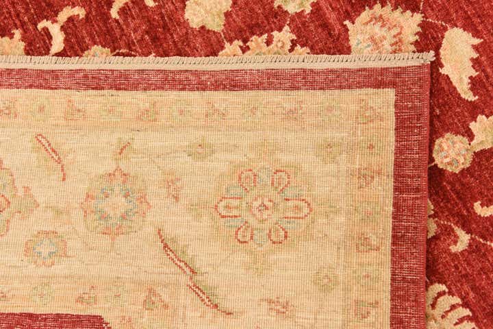 6' 8 x 9' 7 Hand Knotted Peshawar Ziegler Rug