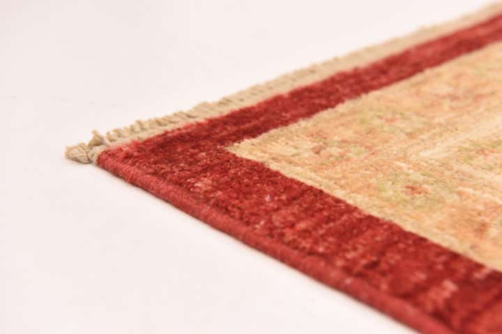6' 8 x 9' 7 Hand Knotted Peshawar Ziegler Rug