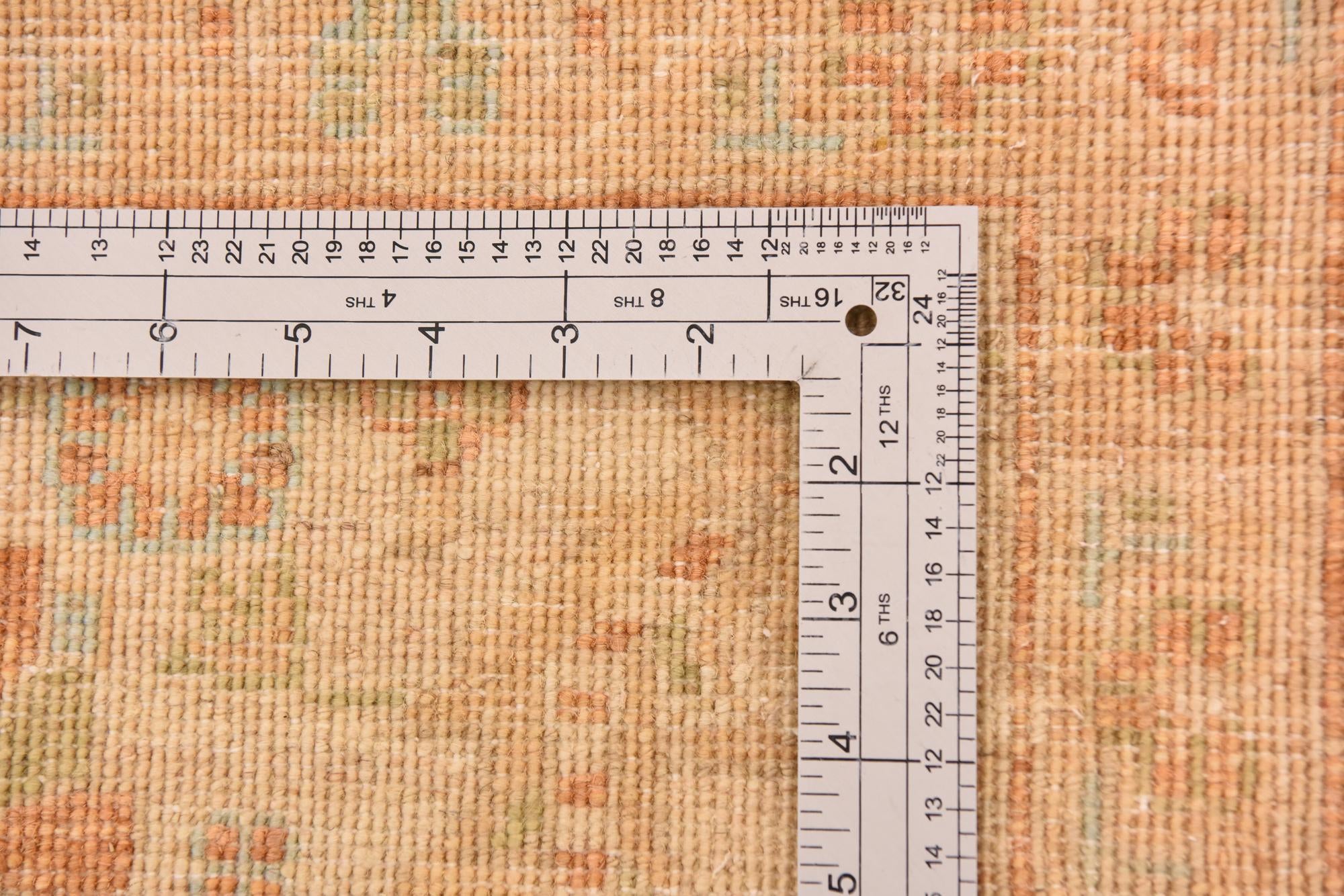 8' 4 x 11' 3 Hand Knotted Peshawar Ziegler Rug