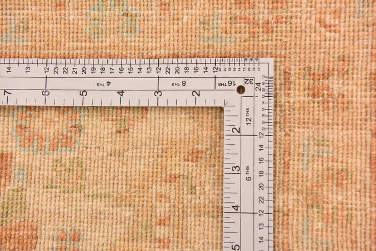 Detail image of 8' 4 x 11' 3 Hand Knotted Peshawar Ziegler Rug