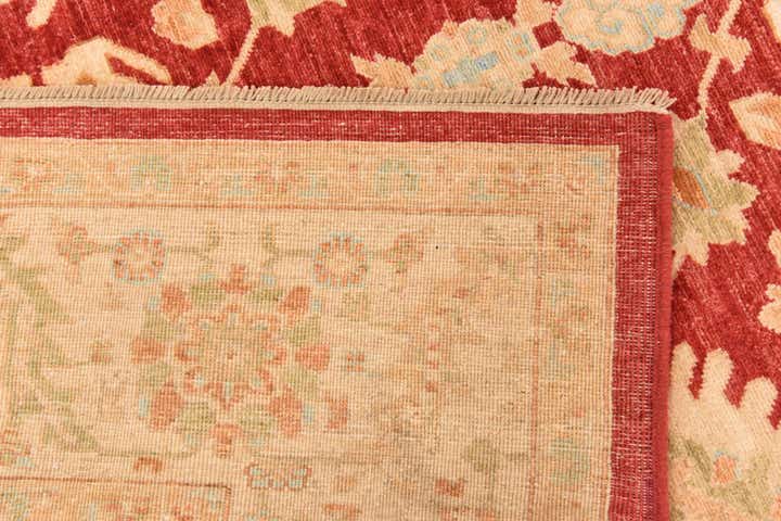 8' 4 x 11' 3 Hand Knotted Peshawar Ziegler Rug