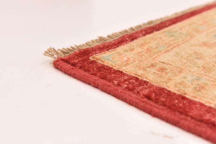 8' 4 x 11' 3 Hand Knotted Peshawar Ziegler Rug