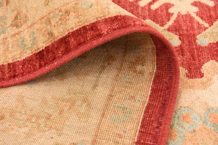 8' 4 x 11' 3 Hand Knotted Peshawar Ziegler Rug