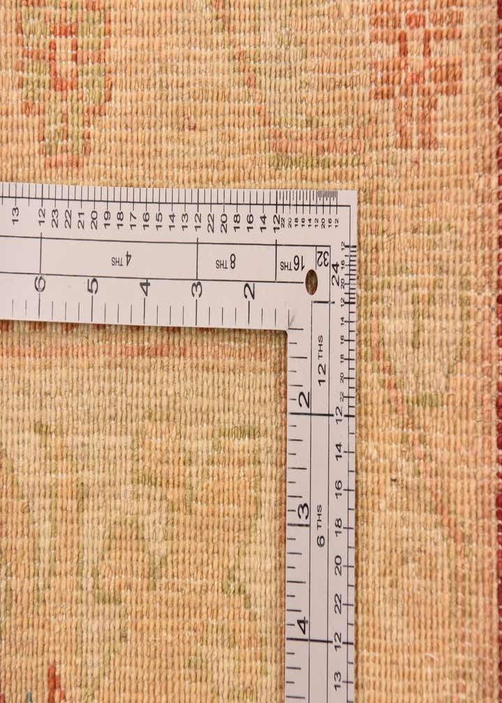 8' 8 x 12' 4 Hand Knotted Peshawar Ziegler Rug