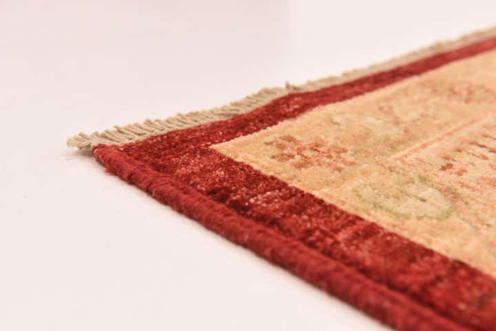 8' 8 x 12' 4 Hand Knotted Peshawar Ziegler Rug