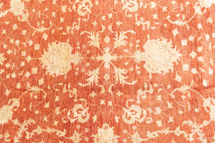 255cm x 305cm Handgeknüpft Peshawar Ziegler Orientalisch Teppich