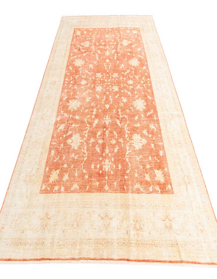 Detail image of 8' x 11' 2 Hand Knotted Peshawar Ziegler Oriental Rug