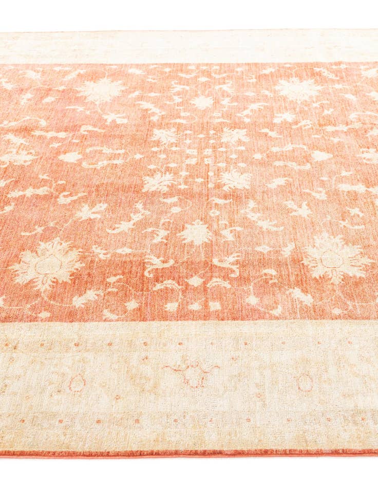 Detail image of 8' x 11' 2 Hand Knotted Peshawar Ziegler Oriental Rug