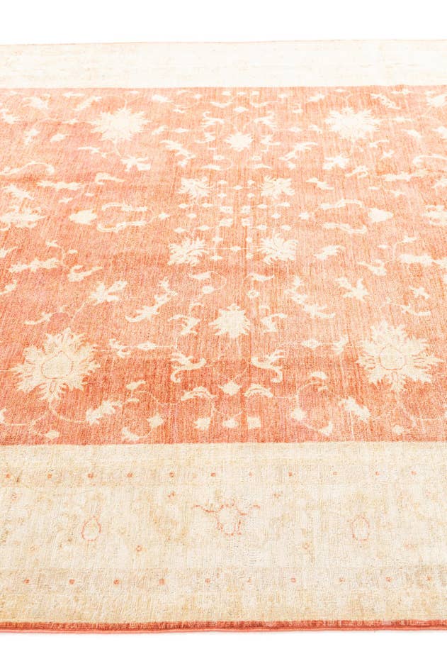 Detail image of 8' x 11' 2 Hand Knotted Peshawar Ziegler Oriental Rug