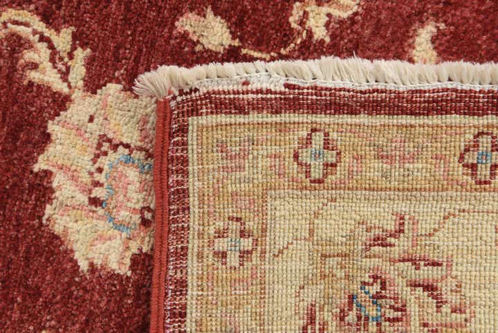 4' 10 x 6' 5 Hand Knotted Peshawar Ziegler Rug