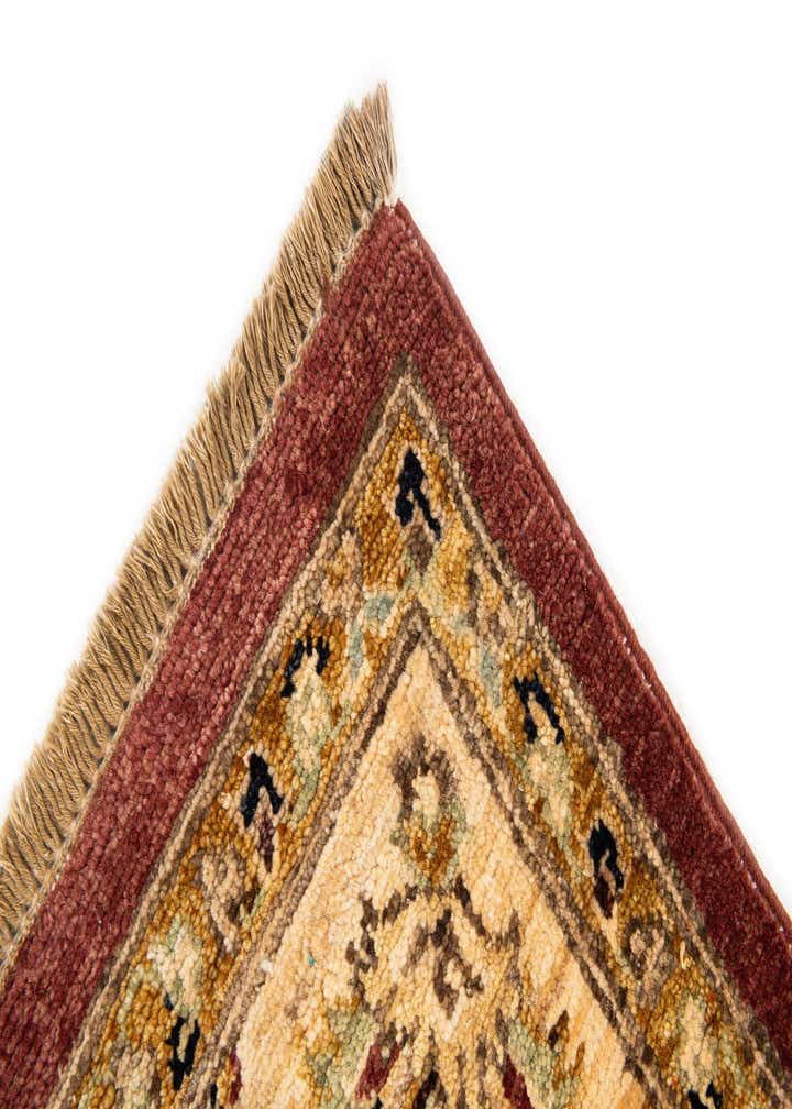 5' 2 x 7' 9 Hand Knotted Peshawar Ziegler Rug