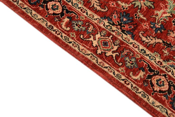 Detail image of 4' x 6' 2 Hand Woven Peshawar Ziegler Rug