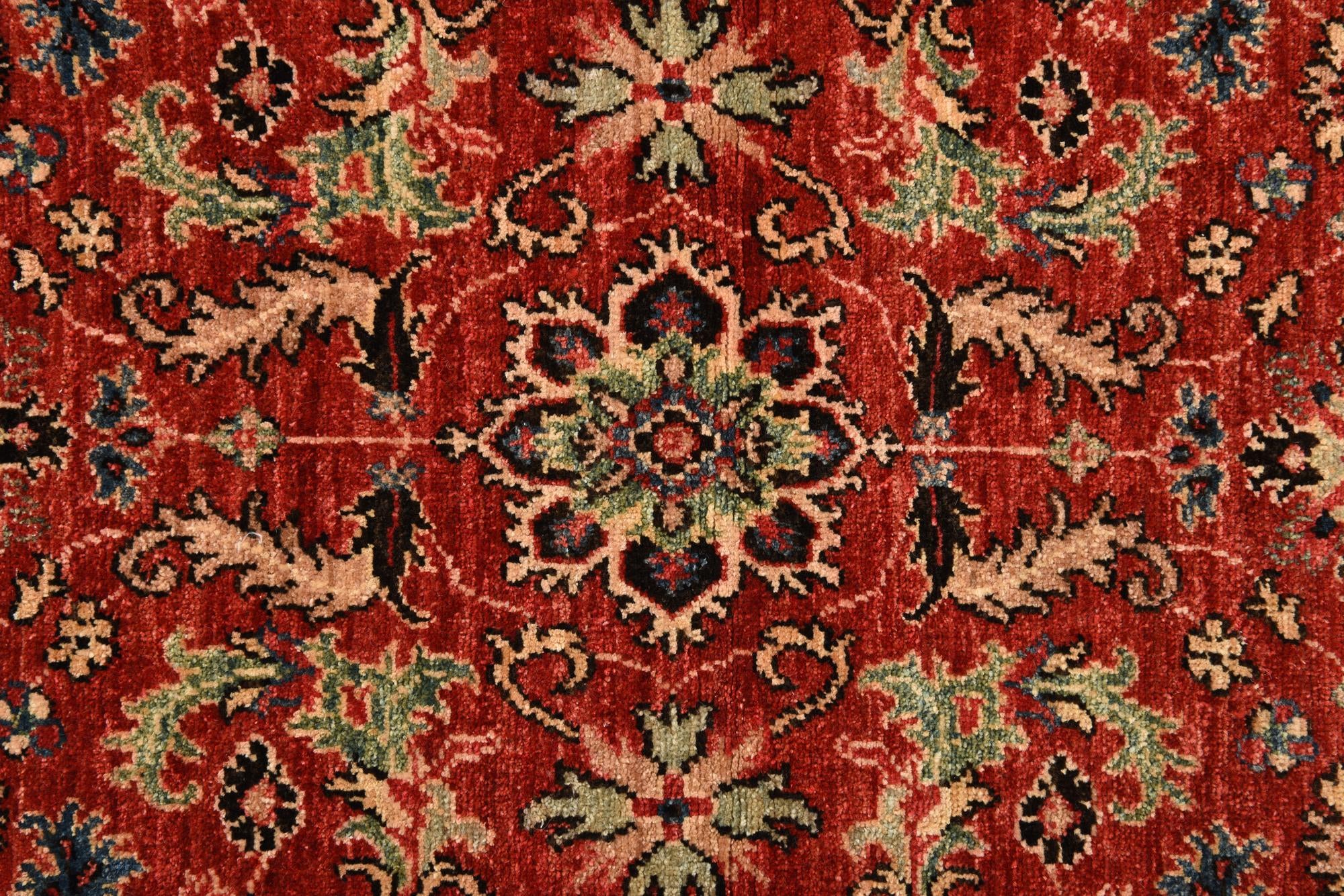 4' x 6' 2 Hand Woven Peshawar Ziegler Rug