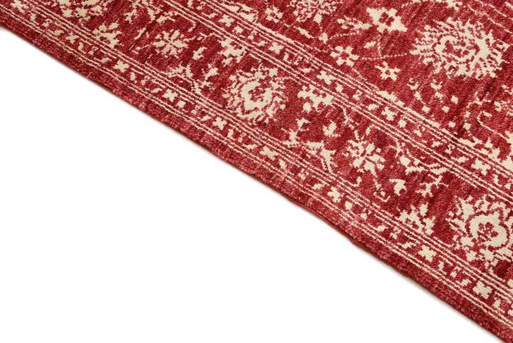 125cm x 185cm Handgeknüpft Peshawar Ziegler Teppich