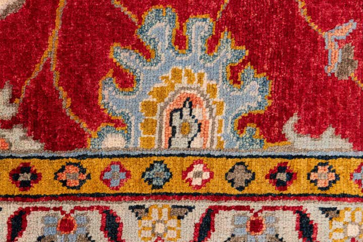 8' 3 x 11' 4 Hand Knotted Peshawar Ziegler Rug