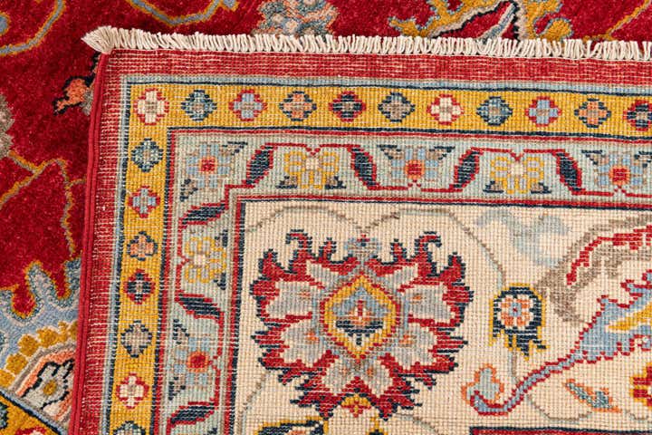 8' 3 x 11' 4 Hand Knotted Peshawar Ziegler Rug