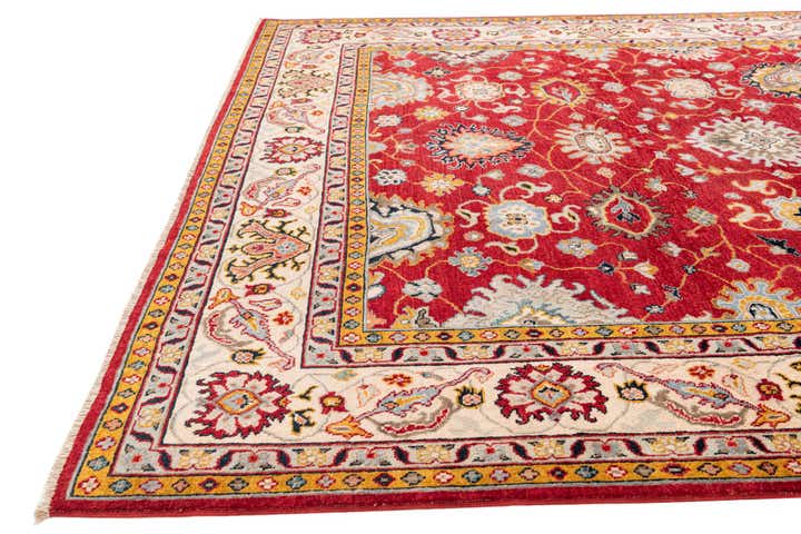 8' 3 x 11' 4 Hand Knotted Peshawar Ziegler Rug