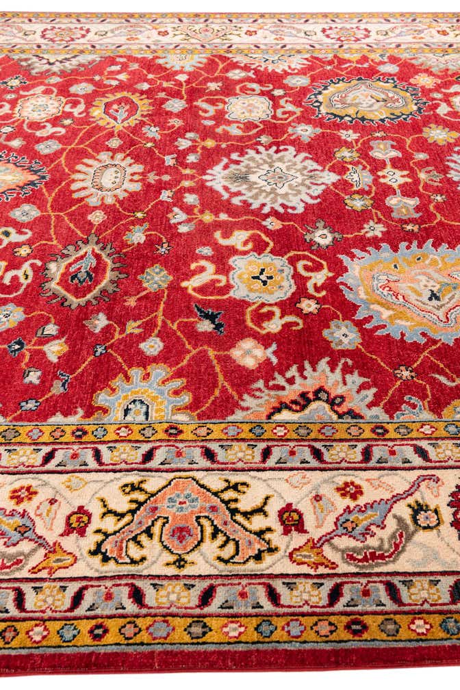 8' 3 x 11' 4 Hand Knotted Peshawar Ziegler Rug