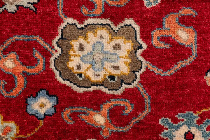 8' 3 x 11' 4 Hand Knotted Peshawar Ziegler Rug