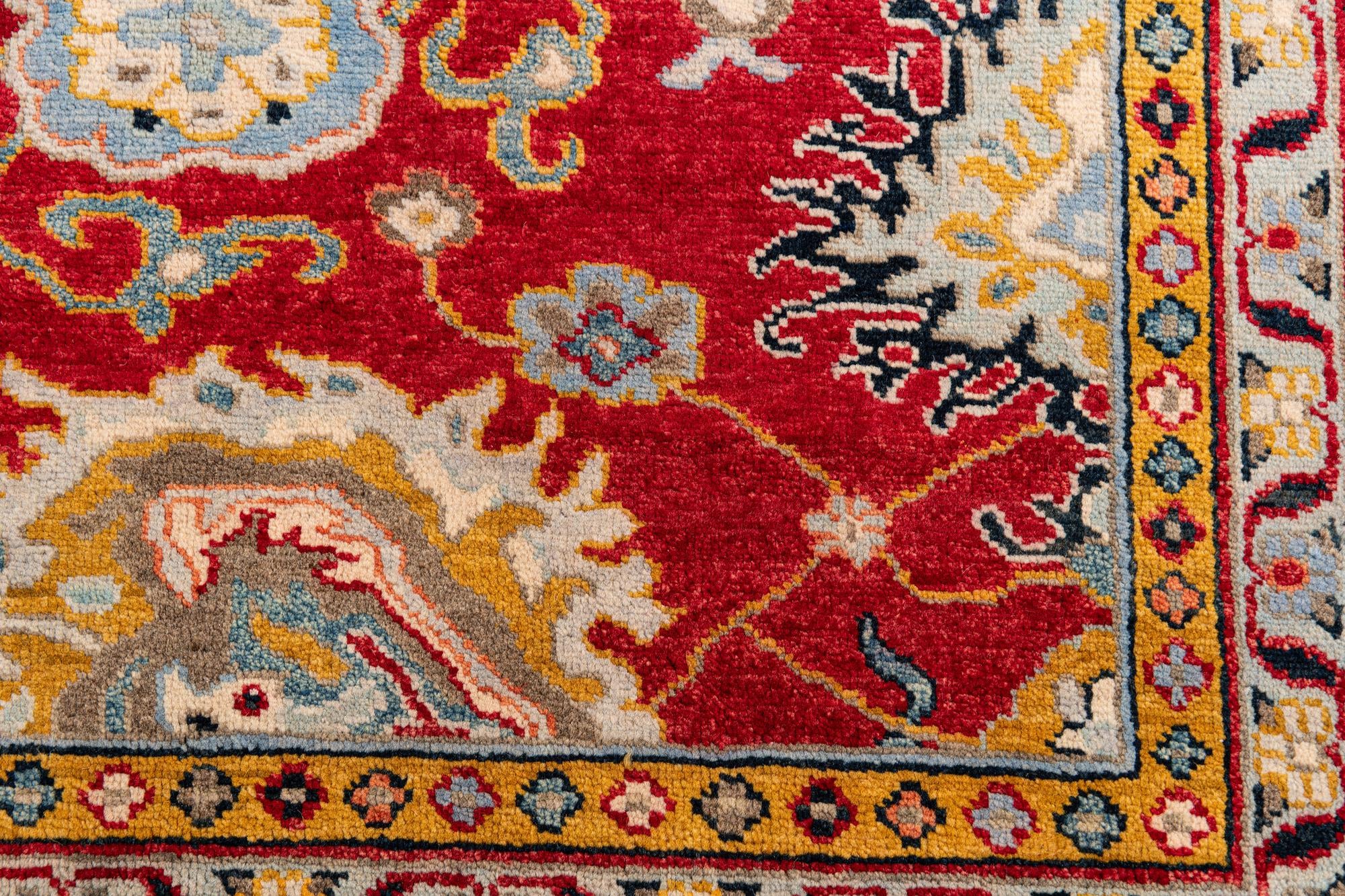 250cm x 345cm anudado a mano Peshawar Ziegler Alfombra