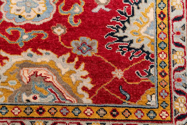 8' 3 x 11' 4 Hand Knotted Peshawar Ziegler Rug