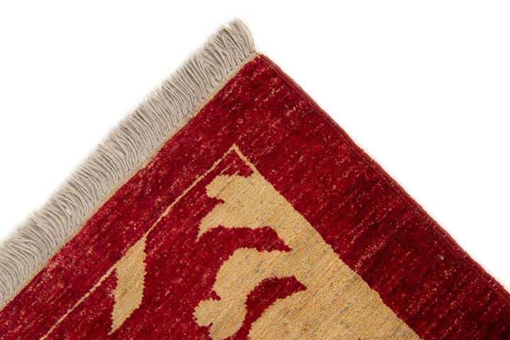 5' 4 x 8' Hand Knotted Peshawar Ziegler Rug