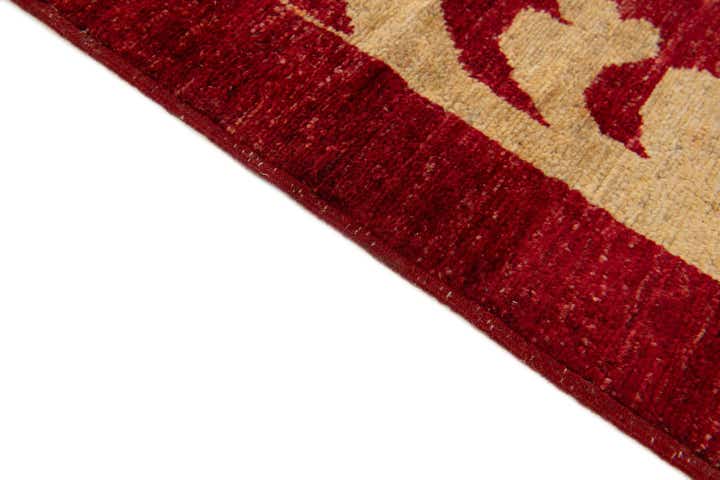 5' 4 x 8' Hand Knotted Peshawar Ziegler Rug