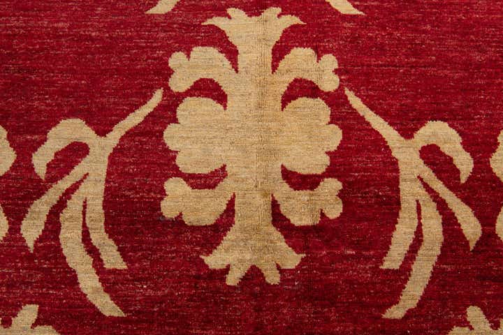 5' 4 x 8' Hand Knotted Peshawar Ziegler Rug