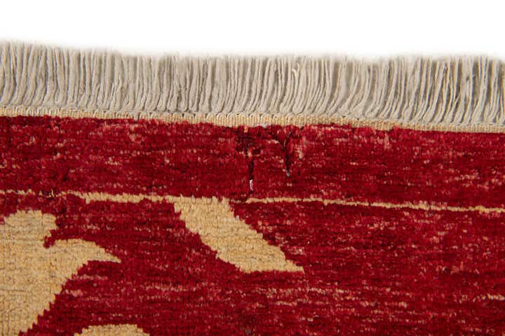 5' 4 x 8' Hand Knotted Peshawar Ziegler Rug