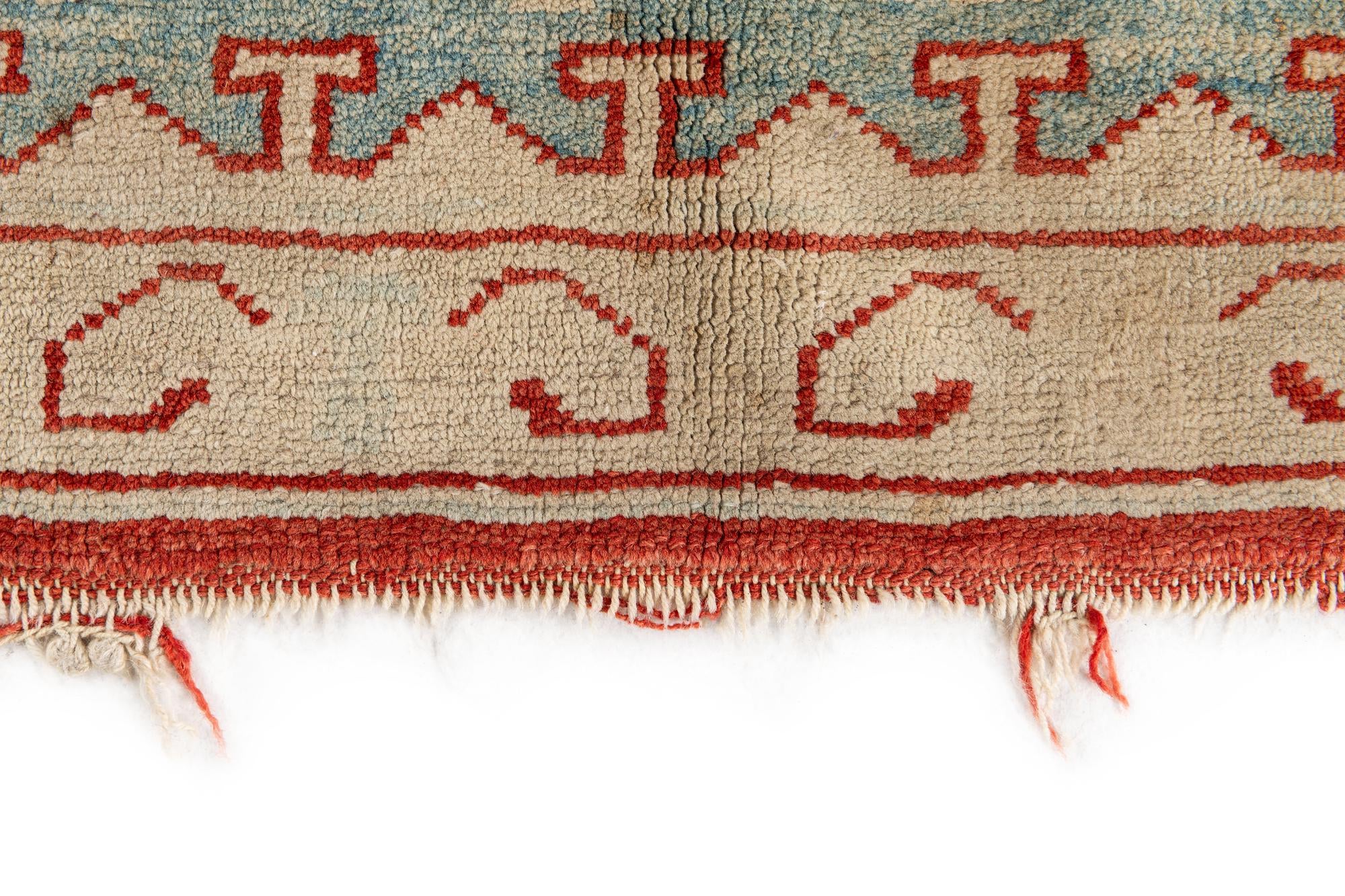 8' 11 x 11' 8 Hand Knotted Peshawar Ziegler Rug