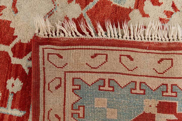 8' 11 x 11' 8 Hand Knotted Peshawar Ziegler Rug