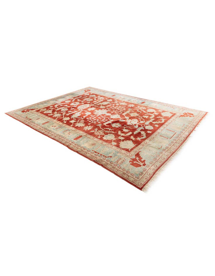 Detail image of 8' 11 x 11' 8 Hand Knotted Peshawar Ziegler Rug