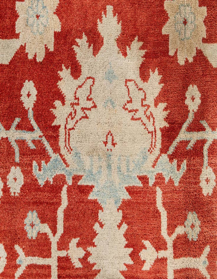 Detail image of 8' 11 x 11' 8  Hand Knotted Peshawar Ziegler Rug