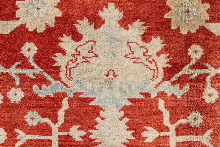 8' 11 x 11' 8 Hand Knotted Peshawar Ziegler Rug