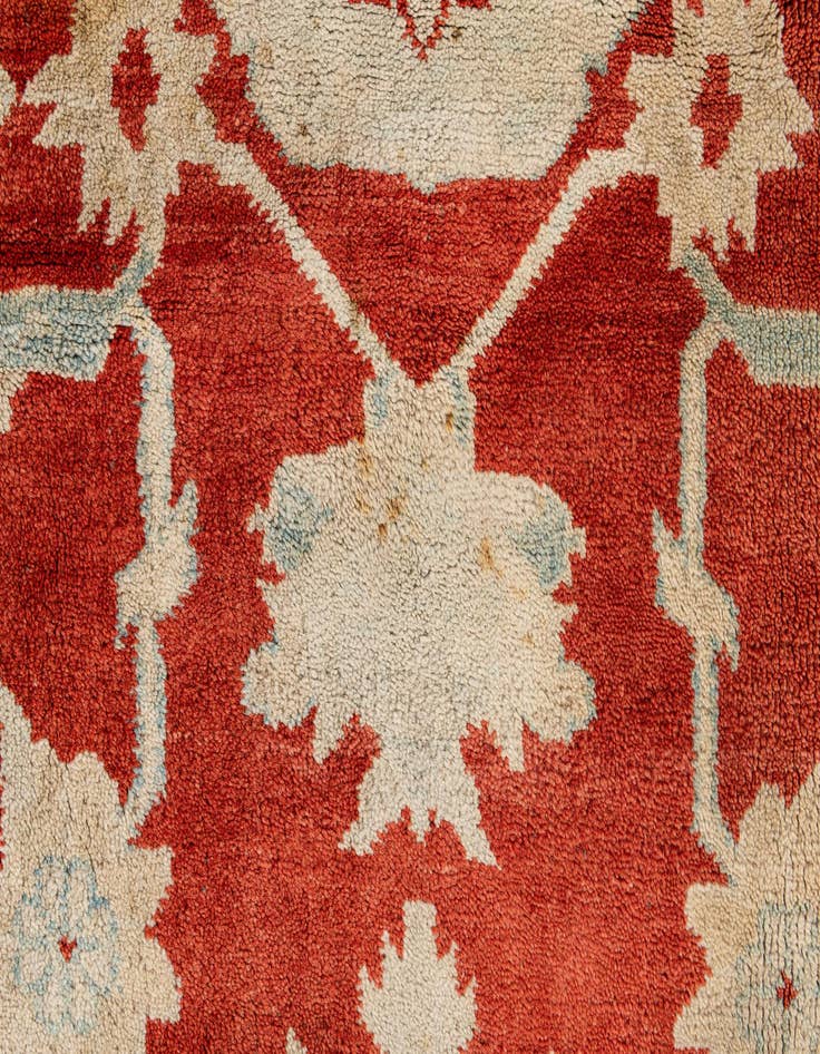 Detail image of 8' 11 x 11' 8  Hand Knotted Peshawar Ziegler Rug