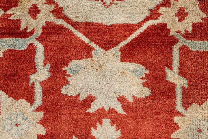 8' 11 x 11' 8 Hand Knotted Peshawar Ziegler Rug