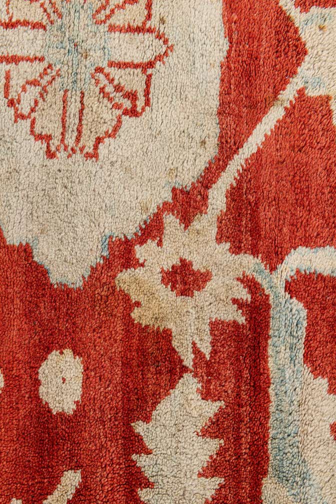 8' 11 x 11' 8 Hand Knotted Peshawar Ziegler Rug
